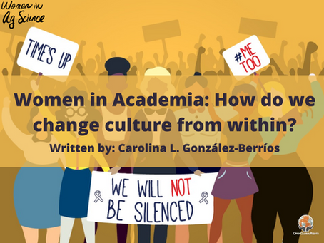 Mujeres en la academia: ¿Cómo cambiamos la cultura desde dentro?